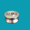 20pcs/lot LV20/10 10x30x14mm V groove roller bearing roller wheel pulley bearing guide track 10*30*14mm