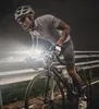 Neue 2256 Fahrrad Licht USB Lade Scheinwerfer Rücklichter Kombination Mountainbike Warnleuchten 300LM Scheinwerfer