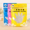 B 100 st. Set Food Plastic Handschoenen wegwerp voor restaurant Kitchen BBQ Ecofriendly Food Gloves Fruit Vegetable Gloves5351296