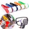 Multiful Couleurs Mini Lunettes à deux côtés Brosse Microfibre Nettoyant Écran de lunettes Frotter Lunettes Nettoyer Essuyer Lunettes de Soleil Outil SN2159