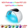 LED -Hautverjüngung Gesichtspflege Photodynamische Therapie Maschine PDT 7 Farben Lichttherapie
