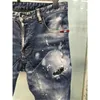 Hip Hop Erkekler Biker Kot Pantolon Slim Fit Marka Tasarımcısı Motosiklet Denim Pantolon Erkek Düz Yıkanmış Skinny Jeans Daha Fazla Stil