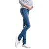 Jeans primaverili Pantaloni premaman Pantaloni per donne incinte Vestiti Pantaloni a vita alta in denim skinny Gravidanza addominale