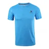 Casual Mężczyźni Tenis T Shirt Sport O-Neck Szybka Sucha Oddychająca Koszula Run Badminton Mężczyzna Z Krótkim Rękawem T Koszulki Topy Tees Odzież