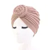 Mode vrouwen meisje effen kleur bal caps etnische stijl hat muts zachte elastische hoofddeksels dame accessoires