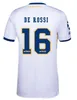 أعلى نسخة لاعب Boca Juniors Home Soccer Jerseys 20/21 Men About White White # 7 Pavon # 16 De Rossi Soccer Shirts Boca 2020