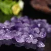 Crystl Crafts Natural Brasilien Amethyst Cluster Flower Crystal Tumbled Stone