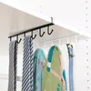 6 Hooks Cup Holder Hang Keukenkastje Onder Plank Storage Rack Organizer