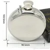 Mini Ronde Mannen Pocket Heupflessen 5oz Rvs Heupfles Draagbare Outdoor Flagon Whisky Stoup Wijnpot Alcohol Flessen BC BH0870