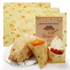 3 pz/set Cera D'api Wrap Riciclabile Cera D'api Cibo Mantenere Fresco Involucri Sandwich Frutta Verdura Storage Wrapper