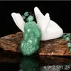 Misturar Chinês Handmade Natural Jade Cura Cristal Esculpido Buda Reiki Elefante Amuleto Sorte Pingente de Colar de Jóias Finas Charme