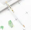 Lucky Clover Advertising Signature Metal Pen Creative Ballpoint Pen Student Teacher Wedding Office School Writing Supplies Pen Gift GD253