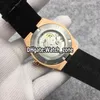 Nuovo 42mm Overseas 4500V / 110A 4500V Orologio automatico da uomo quadrante dorato Cassa in oro rosa Orologi da uomo di lusso in pelle marrone di alta qualità Watch_zone