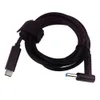 Laptop snellaadkabel Type-C USB C PD male naar DC 4.5x3.0mm voor HP EliteBook Folio 1040 G1 notebook Adapter Kabel