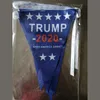 2020 트럼프 삼각형 플래그 배너 미국 대통령 선거 트럼프 지지자 당겨 플래그로 미국 그레이트 다시 플래그 홈 파티 용품 BC VT1099