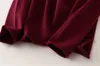 خياط الأغنام الكشمير سترة عارضة المرأة ذات أكمام طويلة المدورة السترة الصوف السيدات الشتاء القاع قمم محبوك LY191217