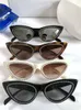 Nowa sprzedaż projektant mody Okulary przeciwsłoneczne 4S019 Cat Eye Rame Fears Materiał na desce Popularna prosta styl najwyższej jakości Uv400 Ochrona 9405332