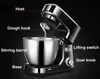 BEIJAMEI 220V Electric Dough Mixer Professional Eggs Blender 4L Kitchen Stand Food Mixer Milkshake/Cake Mixing Kneading Machine