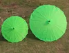 Kinesisk färgad tyg Paraply Vit Rosa Parasoler Kina Traditionell Dansfärg Parasol Japansk Silk Props 100pcs