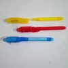 ماجيك 2 في 1 كومبو ضوء الأشعة فوق البنفسجية القرطاسية الإبداعية غير مرئية حبر القلم شعبي لون عشوائي