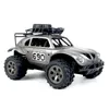 2.4G Vintage Remote Control Retro Car, 18KM/H High-speed SUV, LED Lights, Accelerator Can Change Speed, Xmas Kid Birthday Boy Gift, 2-2