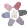 7 Color Newborn Stripe Hat Baby Crochet Knit Hats Infant Skull Caps Soft Cotton Beanie Winter Warm Cap Accessories M567