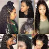 Hot 360 Lace Wigs human Pre Plucked hd full Frontal Wig Curly Brazilian Virgin remy for Black Women diva1 150%density
