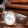 RUIMAS montre d'affaires de luxe hommes horloge automatique hommes montre mécanique étanche haut marque Relogio Masculino Drop 327e