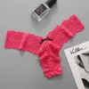Super Sexy Thong 3pcs lot Full Lace Women Panties G String Tangas Low Waist Underwear Hollow Out Ladies S-XL Drop1255p