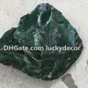 200g Natural Jadeite Green Raw Stone Rock Mineral Specimen Freeform Random Size Rough Angola Jade Crystal Gemstone Lapidary Cabbing Material