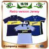 97/98 wersja Retro BOCA JUNIOR Soccer Jersey 00/01 95/96 # 10 Roman # 9 Palermo Soccer Shirt Maradona Vintage Caniggia Mundur piłkarski