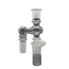 Glazen waterpijpen 14 mm Dropdown Reclaimer Kit 90 graden verbinding mannelijk naar vrouwelijk