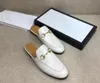Men Slippers Beach Slippers Mules Slippers Leather Soft Cowhide Lazy Buckle Princetown Classic Size 39-45