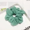 Donna Lady Girl Chiffon Capelli Scrunchy Anello Elastico Fasce per capelli Bobble Sport Danza Scrunchie Morbido Scrunchie Fascia per capelli 100 pezzi FJ3357