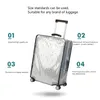 Le borse di stoccaggio si applicano a "18-30" Valigia in PVC Custodia protettiva Custodia per bagagli Accessori da viaggio Borsa antipolvere impermeabile trasparente