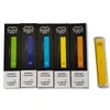 Новый пакет Puff Bar одноразовое устройство Pod Starter Kit Black Box упаковка батарея 280mAh 1,3 мл картридж Vape с кодом безопасности