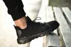 YD-EVER respirant hommes chaussures de sécurité en acier orteil ultra-léger chaussures de travail décontractées résistant à l'usure bottes de travail de sécurité hommes noir Sneaker