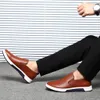 Zakelijke Jurk Lederen Sagace Herenschoenen Mannen Casual Schoenen 2019 Heren Ademende Slip op Casual Mannelijke Plus Size 37-47 Jly17 New114 s