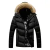 Men's Down & Parkas RUELK Winter Long Thick Hooded Fur Collar Coats Men Overcoats Casual Army Jackets Male Brand Clothing1 Phin22