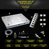 Bathroom LED Shower Set Modern Luxury Large Thermostatic Diverter Mixer SPA Mist Waterfall Rainfall Ceiling Shower With Massage Body Spray