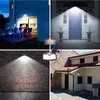 800LM Solar Home Light Impermeabile 3 modalità di lavoro Sensore Motion Split Solar Wall Outdoor LED Gardens Lamp