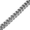 Granny Chic Fashion Silver 316L Stainless Steel 15mm Heavy Silver Curb Mens Cuban Chain Necklace jewelry 7quot40quot3470885