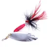 Hengjia Hard Metal Spinnerbaits 블레이드 스팽글 낚시 미끼 스피너 스푼 미끼 페스카 낚시 7cm 84G57178425395122