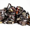 Wholesale Lots 30PCs Mix Styles Metal Leather Cuff Bracelets Men's Women's Jewelry Party Gifts