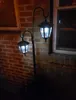 Lantern Outdoor Shepard Path suspendu lampe solaire Lights Lights Court européen Vintage Garden Lights Outdoor Villa Solar Wall Lights4907218