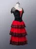 Adult Red Romantic Tutu Spanish Kitri Ballet Dress women Professional Tutu Ballet Spanish Dance Costume for girls