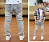 5-13 anos Crianças Meninos Roupas Jeans Skinny Calças Clássicas Crianças Roupas Denim Tendência Bottoms Longos Bebê Menino Calças Casuais1
