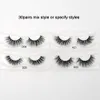 Mink Lashes With Tray No Box 30 Pairs Pack Hand Made Full Strip Faux Cils Maquillage Cilios1