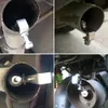 Ljuddämpare Universal Bil Turbo Sound Avgas Kit Pipe Whistle Fake Avblåsning BOV Simulator Whistler Fordon Auto Tillbehör L / XL1