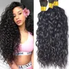 Braiding Hair Bulk Natural Wave Bulk for Micro Braids on Full Head 3 Bundles